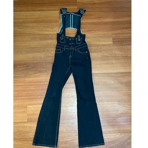 Denim 70s Inspired Overalls